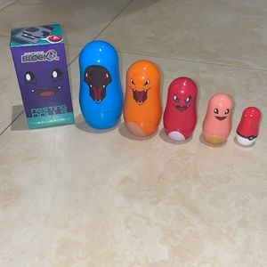 Pokémon Arcade Block Nesting Dolls